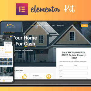 Real Estate Wholesaler Elementor Kit