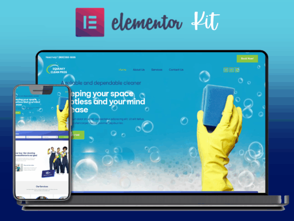 Bubble Clean Elementor Template Kit