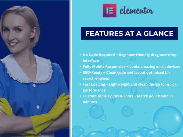 Bubble Clean Elementor Template Kit - Image 4