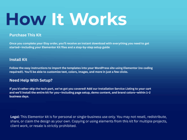 Bubble Clean Elementor Template Kit - Image 3